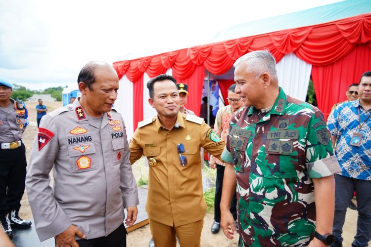 Polda Kaltim Gelar Ground Breaking Serentak Perumahan bagi Pegawai Negeri pada Polri