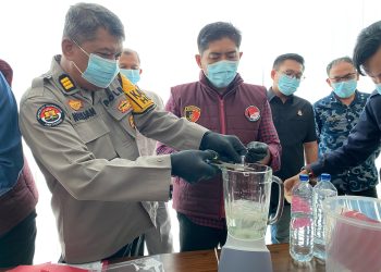 Musnahkan 242 Gram Sabu dan 84 Gram Ganja, Polres Berau Tegaskan Komitmen Perangi Narkoba