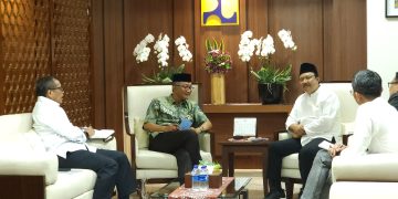Dikunjungi Mensos, Menteri PU Tegaskan Komitmen Dukung Infrastruktur Sekolah Raky