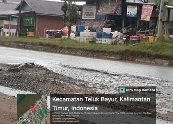 Jalan Poros Rinding Rusak, Pengendara Roda Dua Rawan Kecelakaan, Warga Desak PUPR Segera Bertindak
