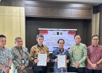 Badan Pemulihan Aset Hibahkan  Barang Rampasan Negara 1 Unit Jaring Ikan Purse Seine  Kapal Ex- Vietnam kepada Universitas Hasanuddin