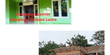 Dugaan Penyalahgunaan Anggaran! Kantor Kampung Panaan Dibongkar Meski Masih Layak, Warga Minta Audit