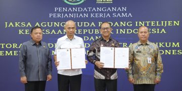 Penandatanganan PKS JAM INTEL dengan DITJEN AHU Kuatkan Sinergi Penegakan Hukum dan Optimalkan Pertukaran Data Informasi