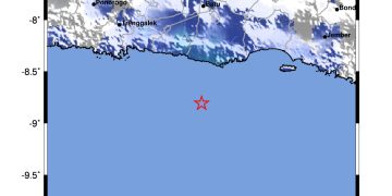 GEMPA BUMI TEKTONIK M4,5 DIRASAKAN DI KAB. MALANG, JATIM