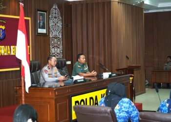 Polda Kaltim Hadiri Launching Satuan Pelayanan Pemenuhan Gizi Polri Secara Virtual