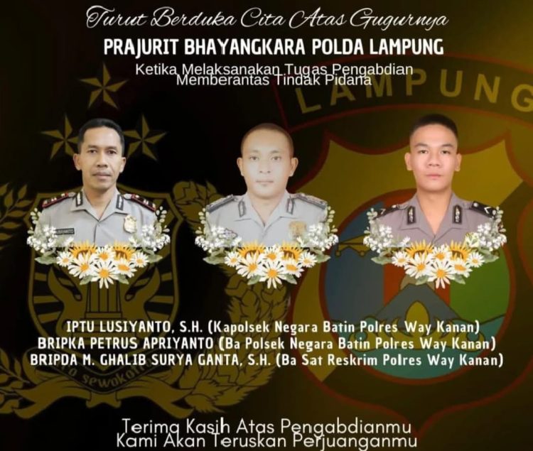 Tiga Polisi Gugur Ditembak, Gerebek Arena Judi Sabung Ayam