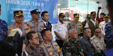 Kapolda Kaltim Tinjau Pos Terpadu di Bandara SAMS Sepinggan, Pastikan Kesiapan Konektivitas Jalur Mudik 