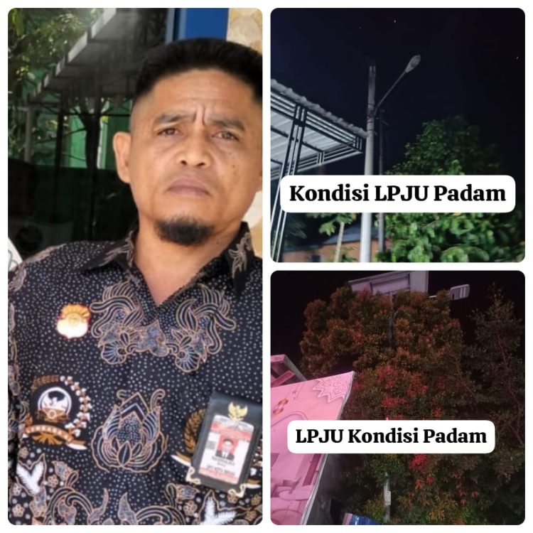 BPAN Aliansi Indonesia Soroti Anggaran Puluhan Miliar LPJU Solarcell yang Digelontorkan Dishub Berau, Banyak Titik LPJU Solarcell Padam