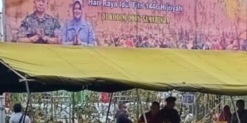 Kodim 0901/Samarinda Gelar Bazar Murah, Ringankan Beban Masyarakat Sambut Idulfitri 1446 H