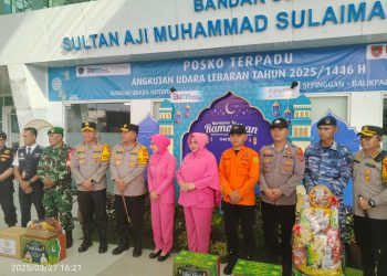 Pastikan Kenyamanan Mudik, Kapolda Kaltim Meninjau Pos Pengamanan Mudik Lebaran