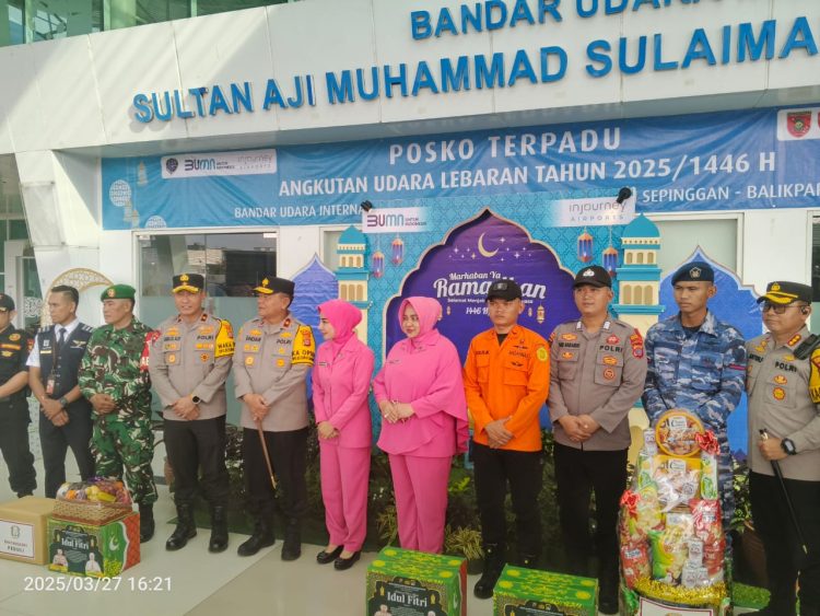 Pastikan Kenyamanan Mudik, Kapolda Kaltim Meninjau Pos Pengamanan Mudik Lebaran