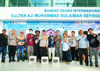 Kapolda Kaltim Berikan Tali Asih kepada Awak Media dalam Rangka Operasi Ketupat Mahakam 2025