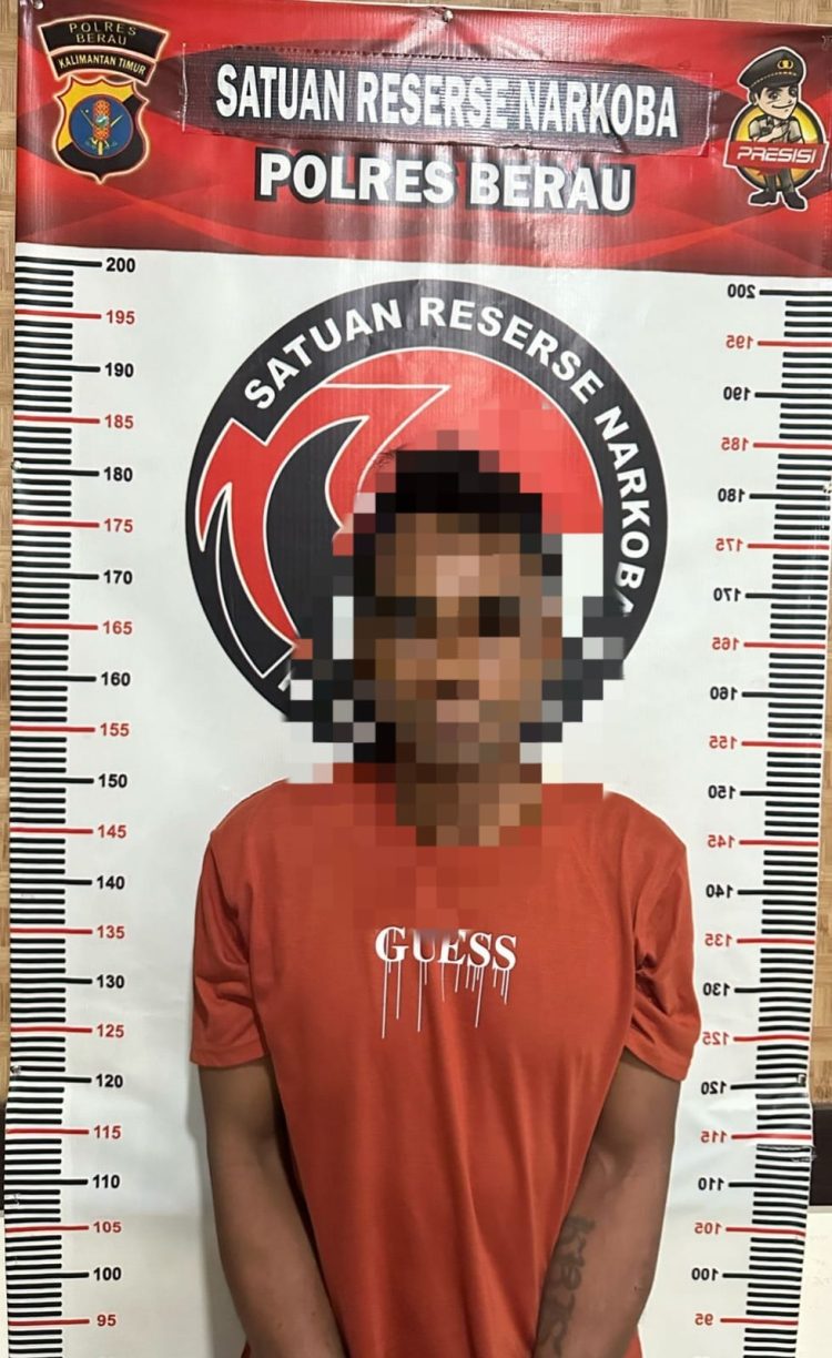 Pengedar Sabu Ditangkap, Polres Berau Sita 1,2 Kg Sabu