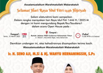 Wakil Gubernur Kaltim Gelar Open House Idul Fitri 1446 H