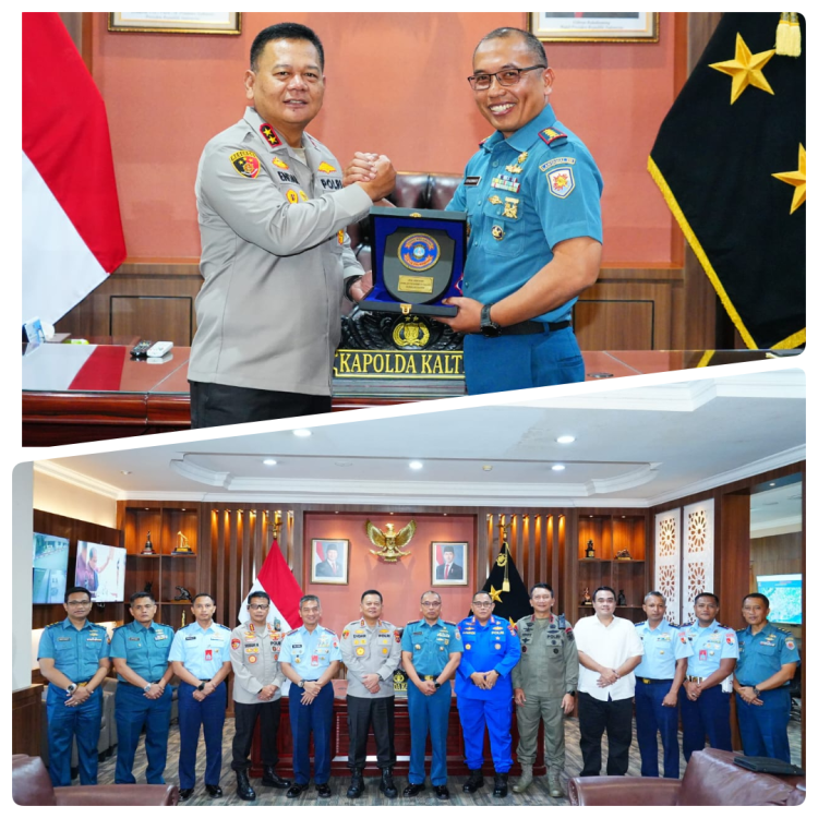 Kapolda Kaltim Terima Audiensi Danlanal dan Danlanud Balikpapan, Perkuat Sinergi TNI-Polri di Wilayah Kalimantan Timur