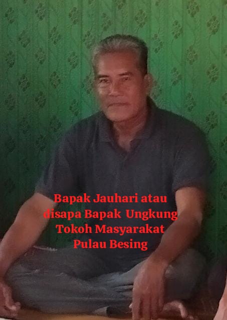 Bapak Ungkung, Tokoh Masyarakat : Harap Pemerintah Berau Kembangkan Potensi Pertanian, Perikanan, dan Pariwisata di Pulau Bessing