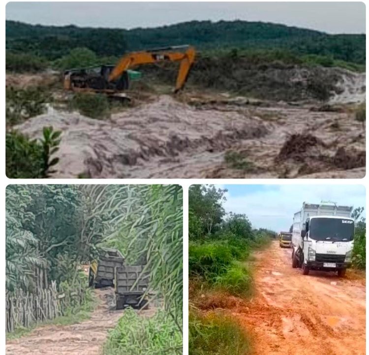 Tambang Pasir Ilegal Marak di Samboja, Warga Desak Aparat Penegak Hukum dan Pemda Bertindak