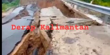 Akses Jalan Kutai Barat – Mahakam Ulu Terputus Akibat Longsor, Warga Terisolasi Sementara