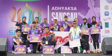 Semarak Hari Jadi Kabupaten Sanggau, Adhyaksa Sanggau City Run 2025 Hadirkan Antusiasme Ribuan Peserta dari Seluruh Indonesia