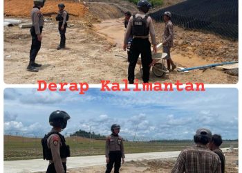 Polres PPU Intensifkan Patroli dan Edukasi Keamanan di Sekitar Proyek Bandara VVIP IKN