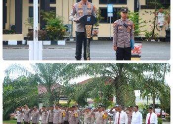 Kapolres PPU Melaksanakan Apel Perdana, Berikan Arahan kepada Personel