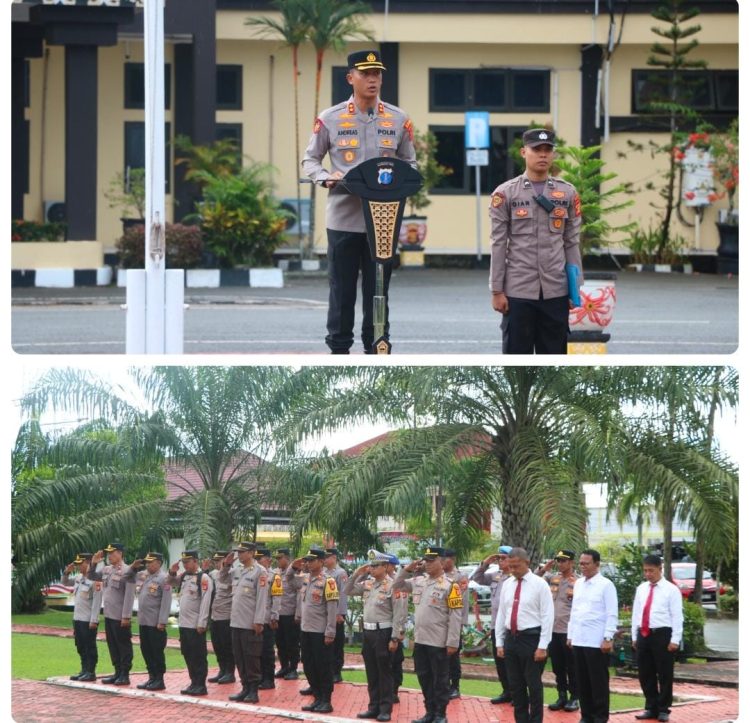 Kapolres PPU Melaksanakan Apel Perdana, Berikan Arahan kepada Personel