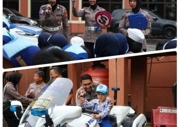 Ditbinmas Polda Kaltim Sambut Hangat Kunjungan Edukatif Siswa TK AZ Zahrah Balikpapan