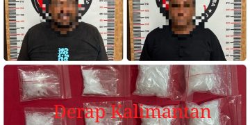 Satresnarkoba Polres Berau Sita 781,2 Gram Sabu dari Dua Tersangka