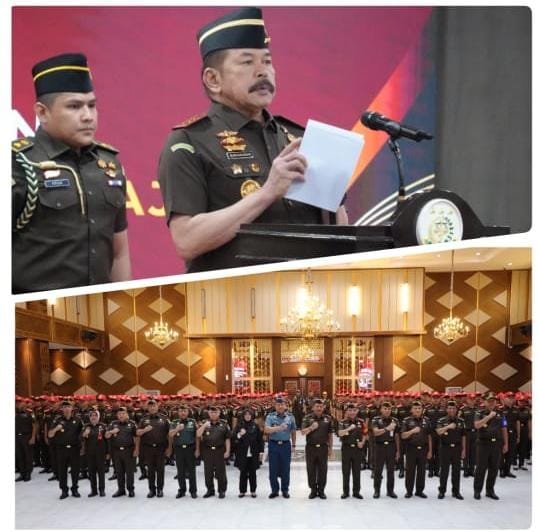 Pembukaan PPPJ Gelombang I Tahun 2025, Jaksa Agung Tegaskan Integritas, Profesionalitas, dan Kesiapan Menghadapi Dinamika Hukum di Era Digital