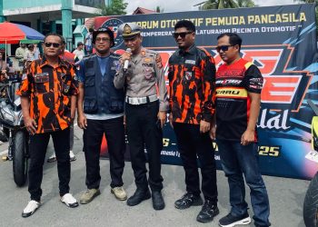 Forum Otomotif Pemuda Pancasila Berau Gelar Halal Bihalal dan Drag Race, Satukan Pecinta Otomotif