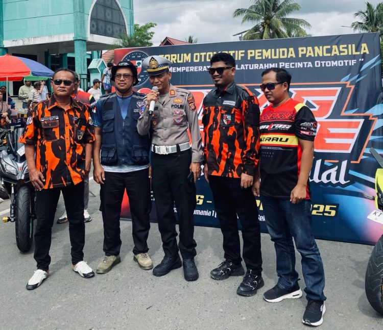 Forum Otomotif Pemuda Pancasila Berau Gelar Halal Bihalal dan Drag Race, Satukan Pecinta Otomotif