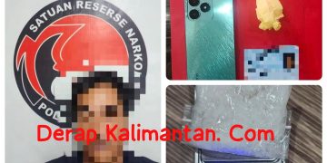 Satresnarkoba Berau Tangkap Pria Bawa 25 Gram Sabu di Sambaliung