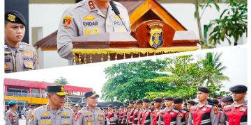 Kapolda Kaltim Pimpin Apel Pagi Personel Ditsamapta, Tegaskan Komitmen Profesionalisme dan Kesiapsiagaan