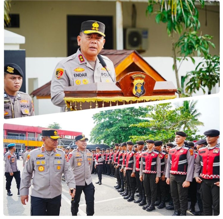 Kapolda Kaltim Pimpin Apel Pagi Personel Ditsamapta, Tegaskan Komitmen Profesionalisme dan Kesiapsiagaan
