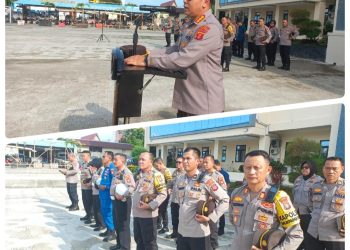 Gelar Apel Patroli Skala Besar, Balikpapan Kedepannya Sikap Humanis
