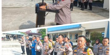 Gelar Apel Patroli Skala Besar, Balikpapan Kedepannya Sikap Humanis