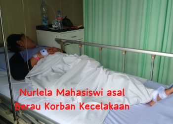 Dua Legislator Berau Bantu Mahasiswi Korban Kecelakaan Saat Penelitian di Sebulu