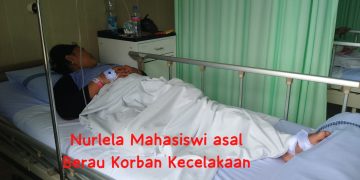 Dua Legislator Berau Bantu Mahasiswi Korban Kecelakaan Saat Penelitian di Sebulu