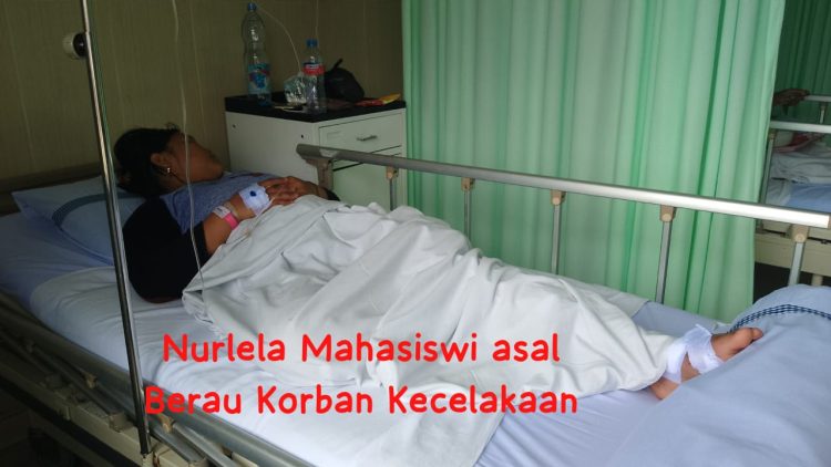 Dua Legislator Berau Bantu Mahasiswi Korban Kecelakaan Saat Penelitian di Sebulu