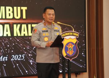 Pimpin Pisah Sambut Irwasda Polda Kaltim, Ini Pesan Kapolda