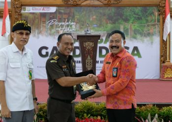 Pusat Penerangan Hukum Gelar Penyuluhan Hukum Sosialisasikan Jaga Desa di Kabupaten Karangasem