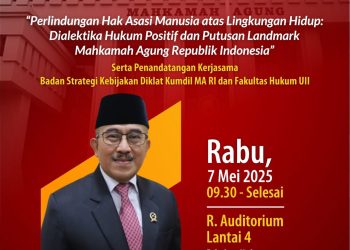 Praktisi Mengajar, Kepala BSDK MA Sorot Dampak Kerusakan Lingkungan Terhadap Pemenuhan HAM