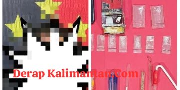 Polsek Anggana Ciduk Pengedar Narkoba di Desa Sidomulyo