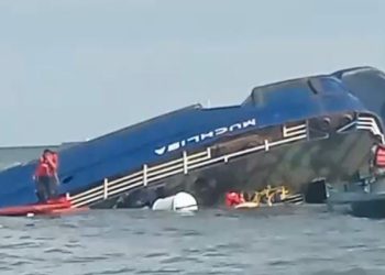 Kapal Ferry KMP. Muchlisa Tenggelam di Perairan Penajam