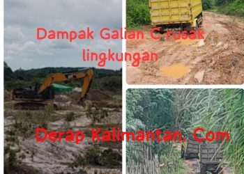 Tambang Pasir Ilegal Milik Jumran Rusak Jalan dan Resahkan Warga Samboja