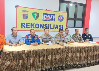 Polda Kaltim Gelar Konferensi Pers, Terkait Korban Laka Air KMP Muchlisa di Teluk Balikpapan