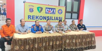 Polda Kaltim Gelar Konferensi Pers, Terkait Korban Laka Air KMP Muchlisa di Teluk Balikpapan