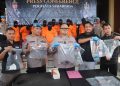 Polresta Samarinda Berhasil Tangkap 10 Orang Tersangka Tentang Kasus Pembunuhan Berencana
