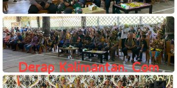 Warga Kampung Long Beliu Gelar Pesta Panen sebagai Ungkapan Syukur Tahunan, Kapolsek Kelay Sinergi bersama Warga