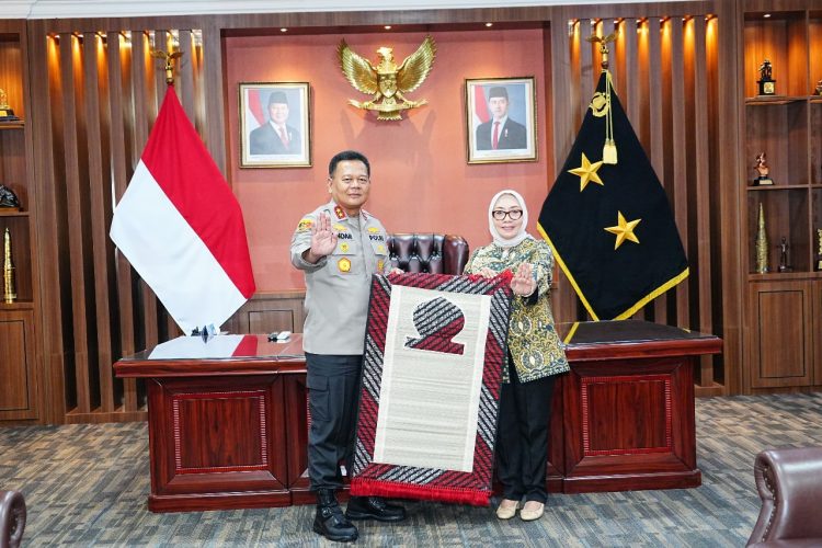 Kapolda Kaltim Menyambut Hangat Kunjungan Audiensi Menteri PPPA RI